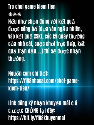 Tro choi game kiem tien