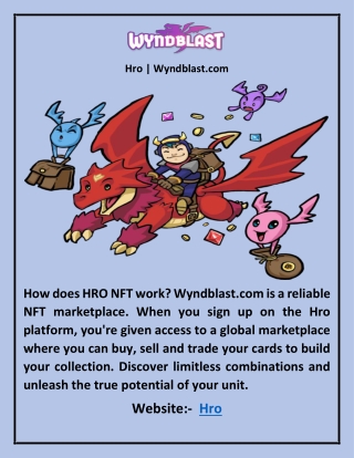 Hro | Wyndblast.com