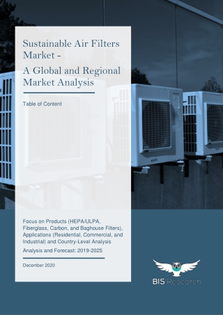 Sustainable Air Filters  Market