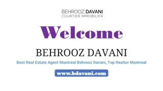 Welcome To Best Real Estate Agent Montreal