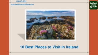 10 Best Places to Visit in Ireland