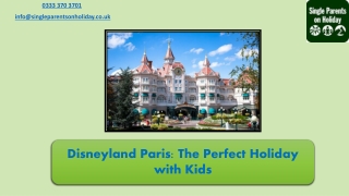 Disneyland Paris The Perfect Holiday with Kids