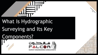 What Is Hydrographic Surveying and Its Key Components