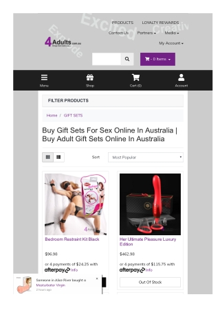 Buy Gift Sets For Sex Online In Australia