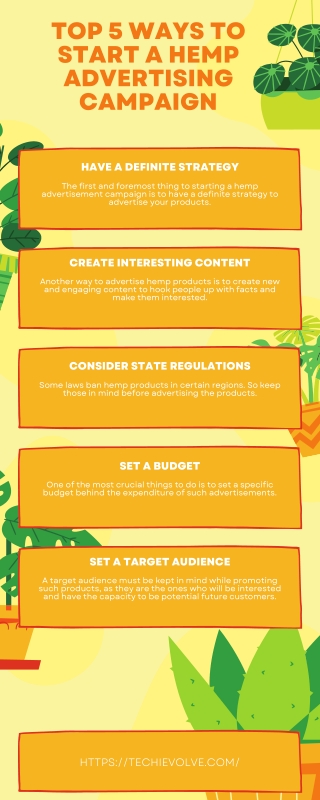 Top 5 Ways To Start A Hemp Advertising Campaign