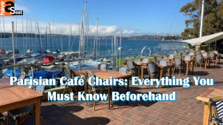 Parisian Café Chairs Everything You Must Know Beforehand