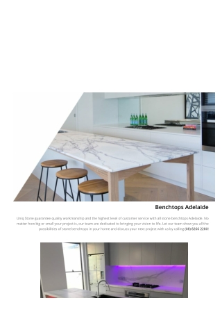 Benchtops Adelaide