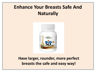 The Best Breast Enlargement Capsule Supplements