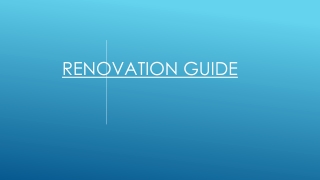 Find the Best Renovation Ideas for Your Dream Home