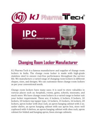 Room Locker Manufacturer