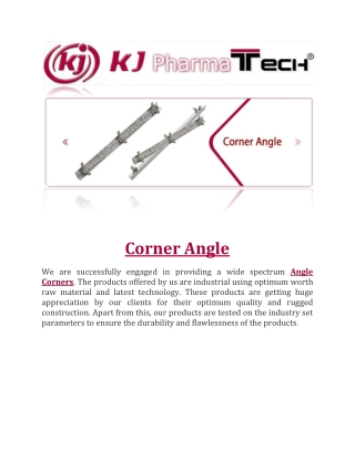 Corner Angle