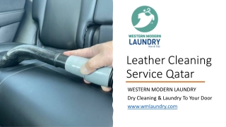 Leather Cleaning Service Qatar_