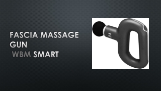 WBM SMART MASSAGE GUN IN PAKISTAN