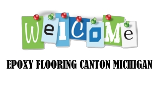EPOXY FLOORING CANTON MICHIGAN