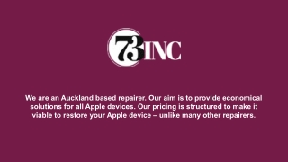 Apple Shop Auckland - 73INC