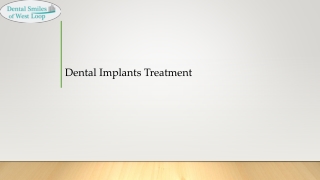 Dental Implants Treatment