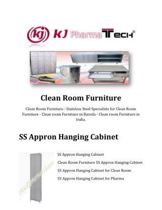 Clean Room Furniture