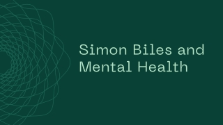 Simon Biles and Mental Health