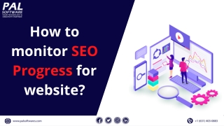 How to monitor SEO progress for website?