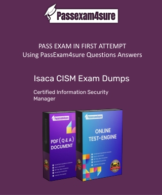 CISM Questions – An Easy Approach To Success In CISM Exam