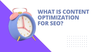 What is Content Optimization for SEO