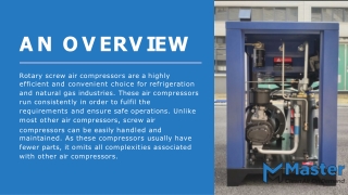 Rotary Screw Air Compressors for Sale|High-performing Air Compressors|