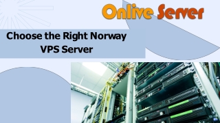 Who Should Consider A Norway VPS Server By Onlive Server