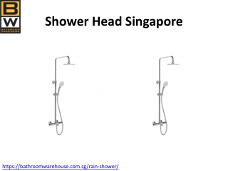 Shower Head Singapore