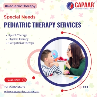 Special Needs Pediatric Therapy Services | Best Autism Treatment in Bangalore