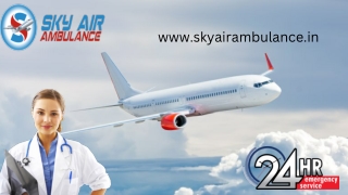 Quick Patient Transportation by Sky Air Ambulance Service in Patna