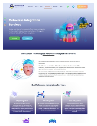 Metaverse Integration Services - Blockchain Technologies