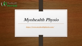 Physio for Shin Splints | Myohealthphysio.com