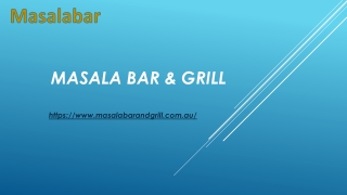 Best Indo Chinese Food Melbourne | masalabarandgrill.com.au