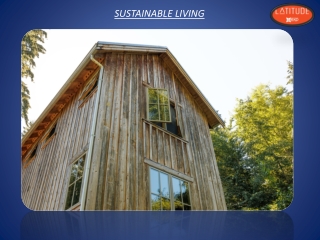 SUSTAINABLE LIVING