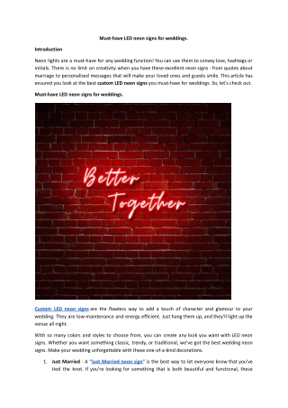 Must-have LED neon signs for weddings.docx