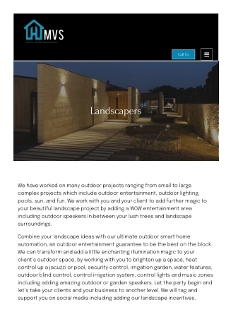Smart Home Automation For Landscapers Melbourne