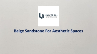 Beige Sandstone for aesthetic spaces