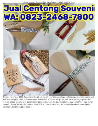 Ö8ᒿ౩.ᒿㄐᏮ8.78ÖÖ (WA) Centong Plastik Souvenir Souvenir Pernikahan Centong Nasi