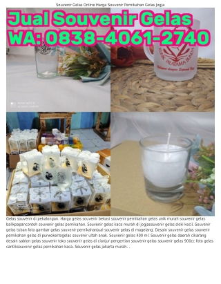 Ô8З8~ԿÔ61~27ԿÔ (WA) Souvenir Gelas Kaca Jogja Dani Craft Souvenir Gelas