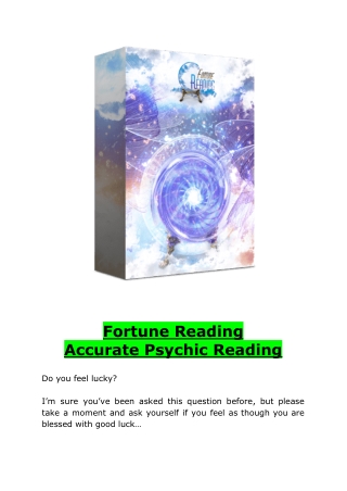 Fortune reading alternatives beliefs