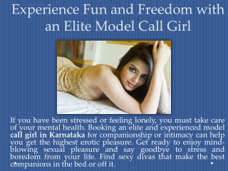 Experience Fun and Freedom with an Elite Model