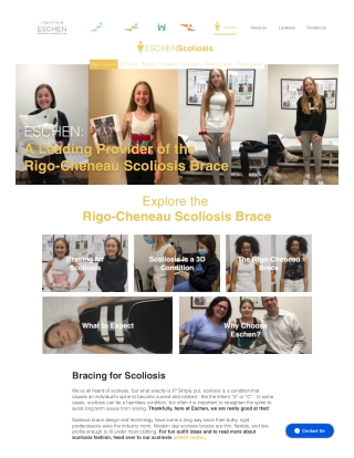 Rigo-Cheneau Brace | Bracing for Scoliosis | Eschen P&O Labs