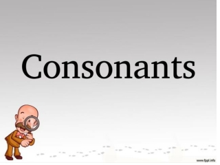 R.P.English consonants