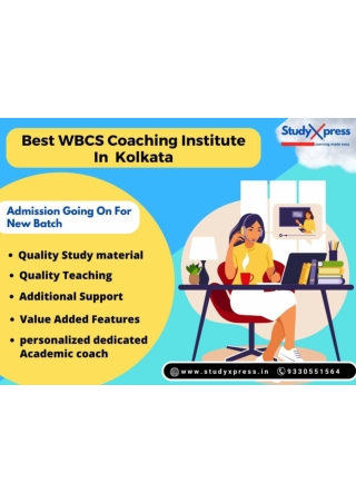 Best WBCS Coaching In Kolkata Study Xpress