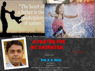 A Prayer for My Daughter