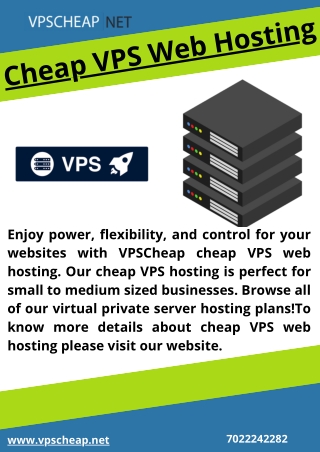 Cheap VPS Web Hosting