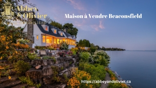 Maison à Vendre Beaconsfield