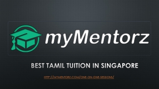 Best Tamil Tuition in Singapore