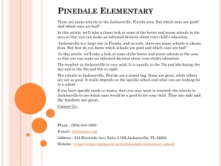 Pinedale Elementary