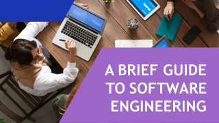 A Brief Guide to Software Engineering